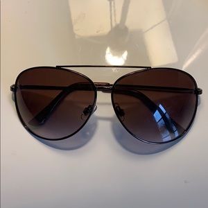 Aviator fossil sunglasses